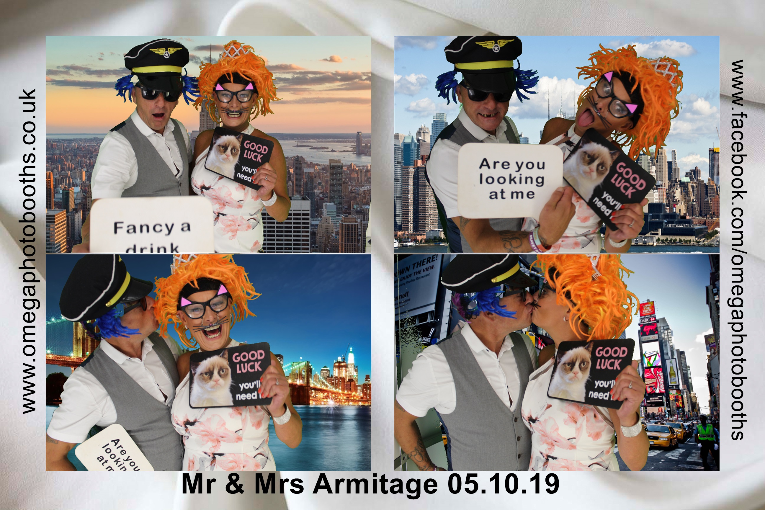Mr & Mrs Armitage | View more photos from the event at gallery.omegaphotobooths.co.uk/u/Omega-Photobooths/Mr-Mrs-Armitage